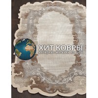 Турецкий ковер Safir 00857 Серый-коричневый